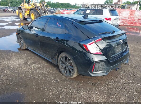 SHHFK7H43KU413621 2019 HONDA CIVIC Черный Задняя левая четверть