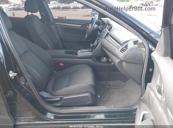 SHHFK7H43KU413621 2019 HONDA CIVIC Черный Вид салона спереди