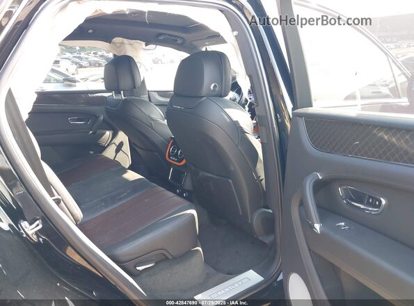 SJAAM2ZV9LC029682 2020 BENTLEY BENTAYGA Black VIN sticker view