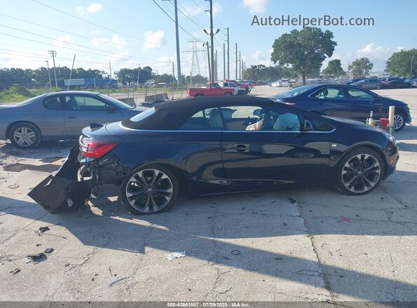 W04WH3N58JG010531 2018 BUICK CASCADA Dark Blue Вид задньої частини салону