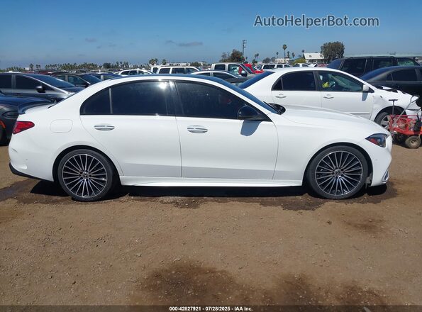 W1KAF4GB9PR078497 2023 MERCEDES-BENZ C-CLASS White Vista interior trasera
