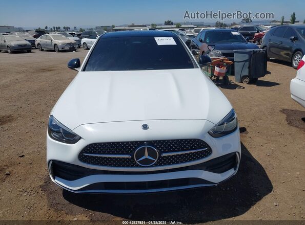 W1KAF4GB9PR078497 2023 MERCEDES-BENZ C-CLASS White Vista del cuadro de instrumentos
