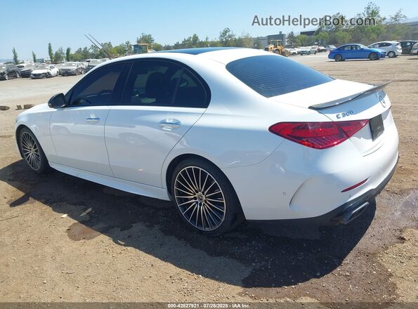 W1KAF4GB9PR078497 2023 MERCEDES-BENZ C-CLASS White Trasero izquierdo