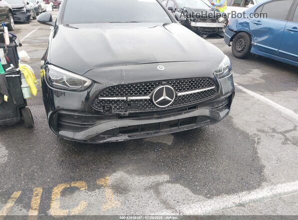 W1KAF4GB9PR128914 2023 MERCEDES-BENZ C-CLASS Black Դիմացի տեսք