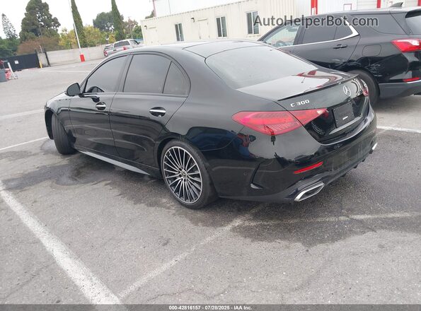 W1KAF4GB9PR128914 2023 MERCEDES-BENZ C-CLASS Black Հետևի ձախ