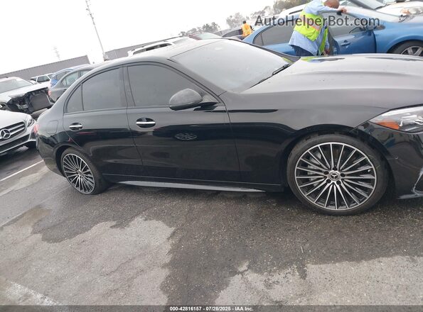 W1KAF4GB9PR128914 2023 MERCEDES-BENZ C-CLASS Black Սալոնի հետևի տեսք