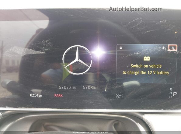 W1KCG2DB0PA032862 2023 MERCEDES-BENZ EQS 450+ Gray Widok tylnych siedzeń