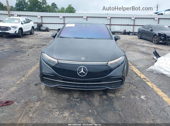 W1KCG2DB8NA017104 2022 MERCEDES-BENZ EQS SEDAN Gray წინა პანელის ხედი