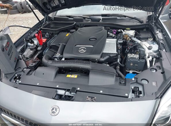 W1KPK3JAXLF172092 2020 MERCEDES-BENZ SLC 300 Gray Widok z tyłu