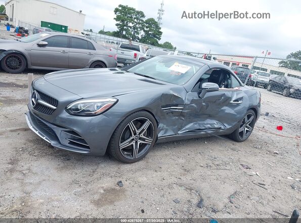 W1KPK3JAXLF172092 2020 MERCEDES-BENZ SLC 300 Gray Przód lewy