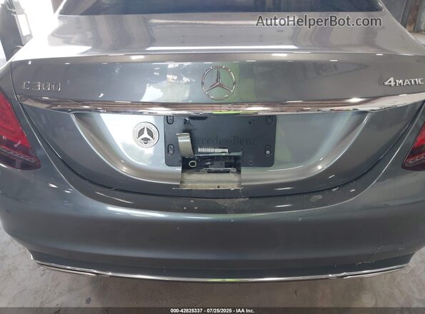 W1KWF8EB4MR627745 2021 MERCEDES-BENZ C-CLASS Gray Widok z przodu