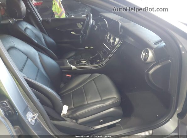 W1KWF8EB4MR627745 2021 MERCEDES-BENZ C-CLASS Gray Widok wnętrza z przodu