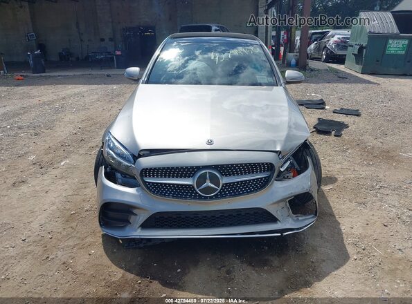 W1KWF8EB8MR648727 2021 MERCEDES-BENZ C-CLASS Серебряный Вид щитка приборов