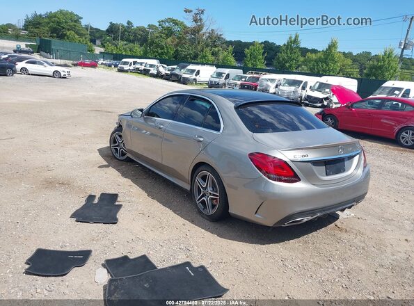 W1KWF8EB8MR648727 2021 MERCEDES-BENZ C-CLASS Серебряный Задняя левая четверть
