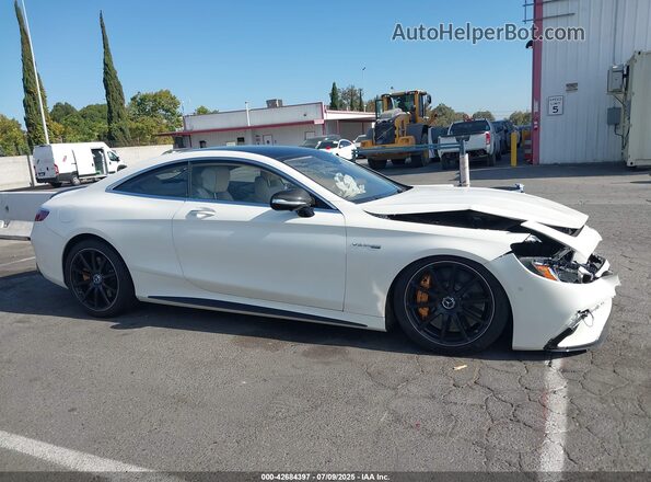 W1KXJ8JB8LA050286 2020 MERCEDES-BENZ S White Սալոնի հետևի տեսք