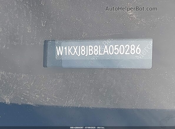W1KXJ8JB8LA050286 2020 MERCEDES-BENZ S White Շարժիչի բաժամունքի տեսք