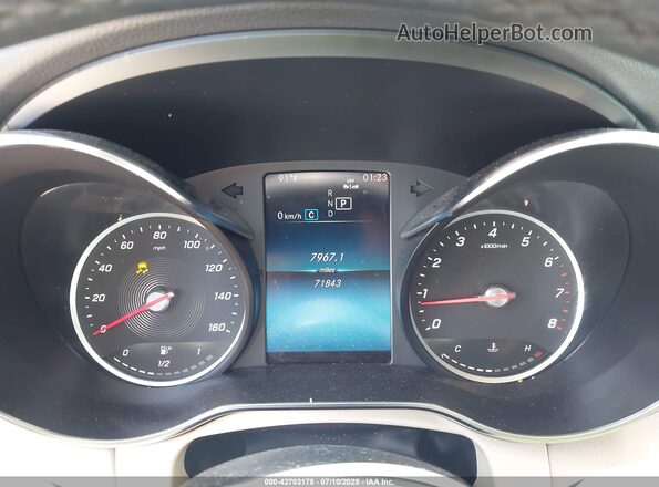 W1N0G8DB3MV322767 2021 MERCEDES-BENZ GLC 300 White Вид задніх сидінь