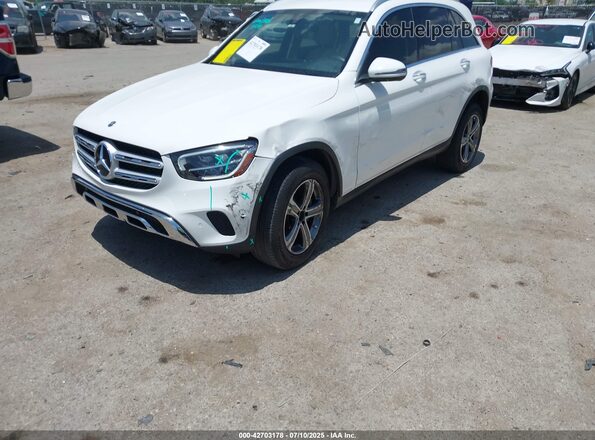 W1N0G8DB3MV322767 2021 MERCEDES-BENZ GLC 300 White Передня ліва чверть