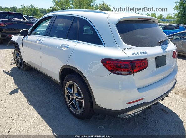 W1N0G8EB2MV282776 2021 MERCEDES-BENZ GLC 300 Белый Задняя левая четверть