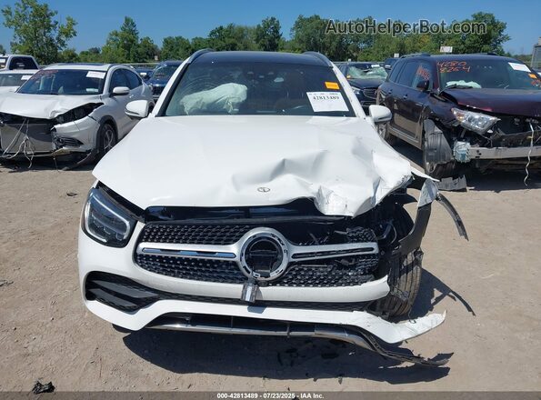 W1N0G8EB2MV282776 2021 MERCEDES-BENZ GLC 300 Белый Вид задней части салона