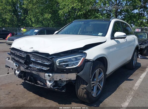 W1N0G8EB3MF888548 2021 MERCEDES-BENZ GLC 300 White Vista tres cuartos delantera izquierda