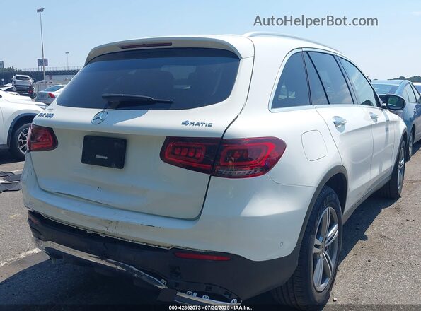 W1N0G8EB3MF888548 2021 MERCEDES-BENZ GLC 300 White Trasero derecho