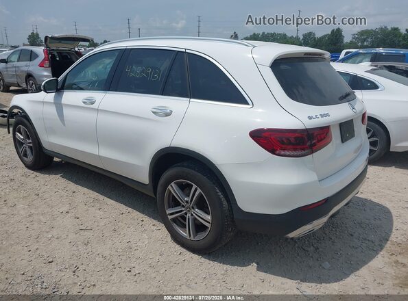 W1N0G8EB4LF805174 2020 MERCEDES-BENZ GLC 300 White Trasero izquierdo