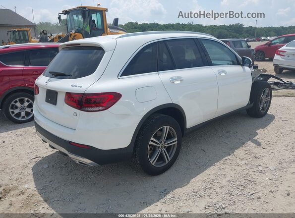 W1N0G8EB4LF805174 2020 MERCEDES-BENZ GLC 300 White Trasero derecho