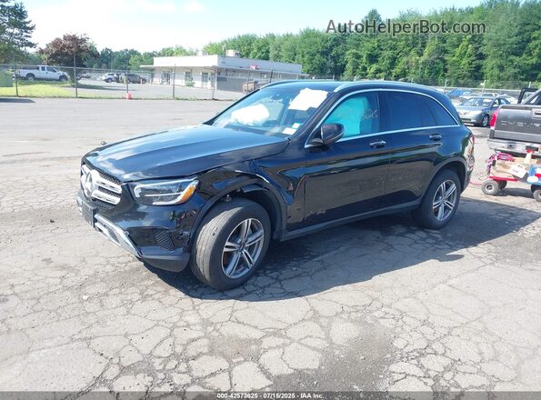 W1N0G8EBXMF875683 2021 MERCEDES-BENZ GLC 300 Black Передня ліва чверть