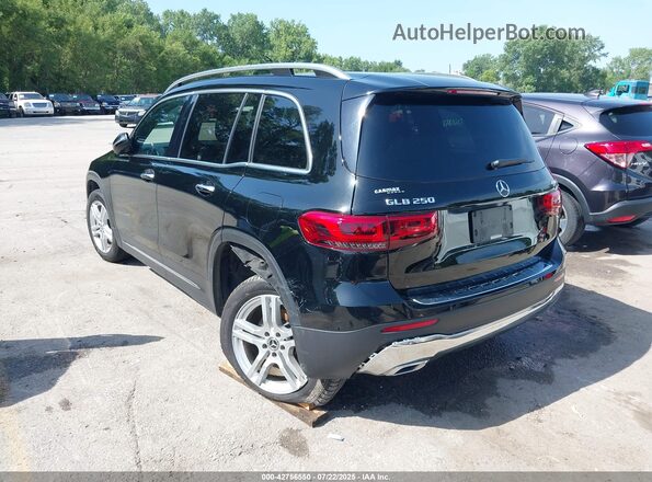 W1N4M4HB3MW124150 2021 MERCEDES-BENZ GLB-CLASS Black Trasero izquierdo
