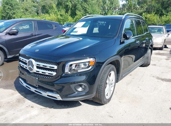 W1N4M4HB3MW124150 2021 MERCEDES-BENZ GLB-CLASS Black Vista tres cuartos delantera izquierda
