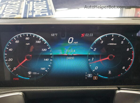 W1N4M4HB9LW049730 2020 MERCEDES-BENZ GLB-CLASS Blue 