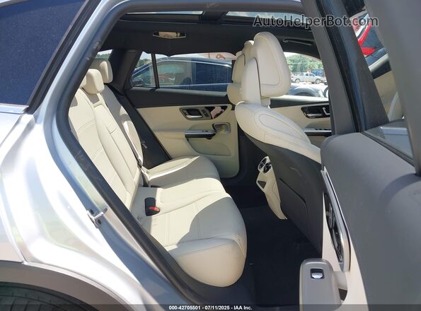 W1NKM4HB3RF211495 2024 MERCEDES-BENZ GLC 300 Silver VIN კოდის სტიკერის ხედი