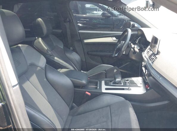 WA1A4AFY2J2162806 2018 AUDI SQ5 Черный Вид салона спереди