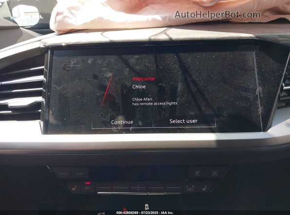 WA1B5BFZ1SP016160 2025 AUDI Q4 Black 