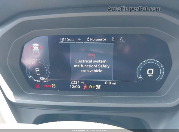 WA1B5BFZ1SP016160 2025 AUDI Q4 Black 
