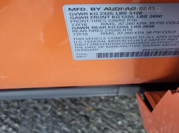 WA1DECF32P1105157 2023 AUDI Q3  