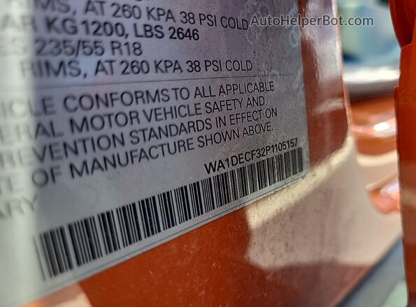 WA1DECF32P1105157 2023 AUDI Q3  