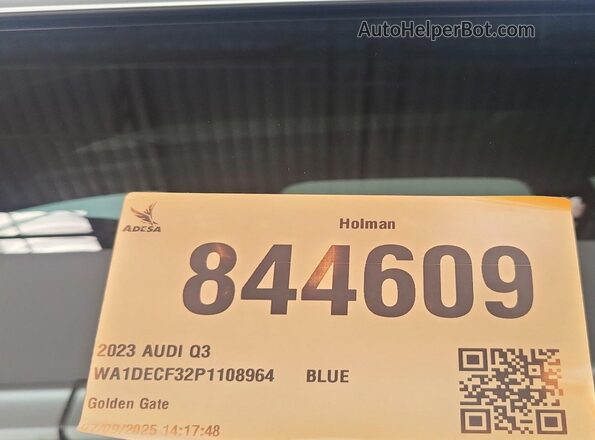 WA1DECF32P1108964 2023 AUDI Q3  