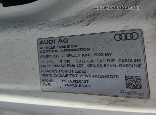 WA1DECF34P1106228 2023 AUDI Q3  