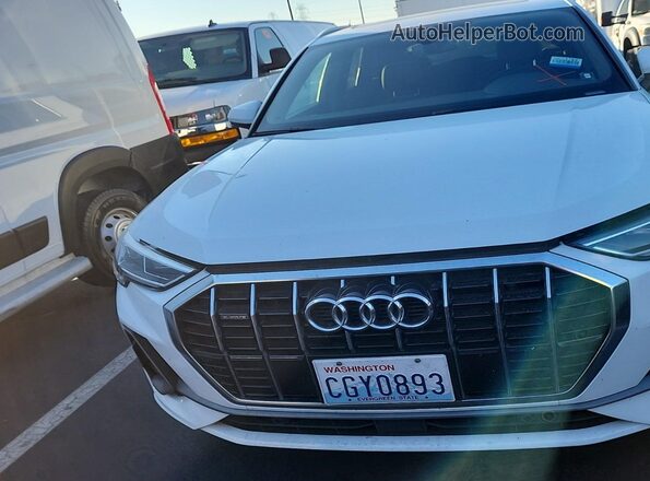 WA1DECF34P1107427 2023 AUDI Q3  Вид щитка приладів