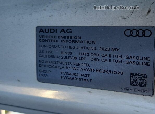 WA1DECF34P1107427 2023 AUDI Q3  