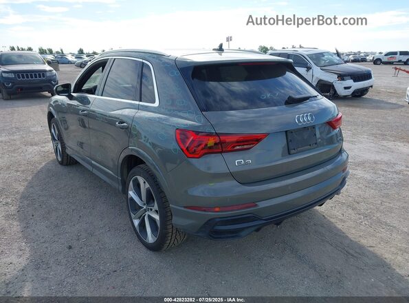 WA1DECF35M1016761 2021 AUDI Q3 Gray Задня ліва чверть