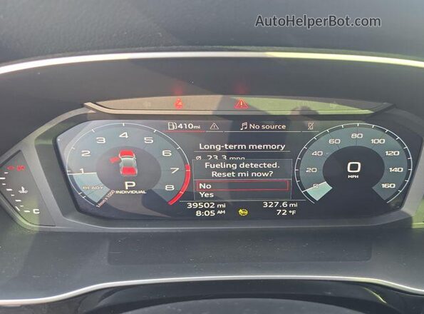 WA1DECF39P1064073 2023 AUDI Q3  Vista del salpicadero