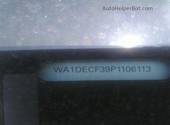 WA1DECF39P1106113 2023 AUDI Q3  Vista trasera