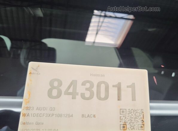 WA1DECF3XP1081254 2023 AUDI Q3  