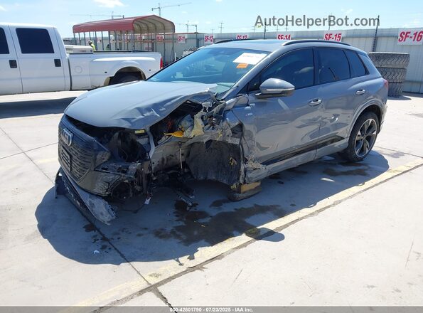 WA1KUBFZ6RP064427 2024 AUDI Q4 Gray Front left
