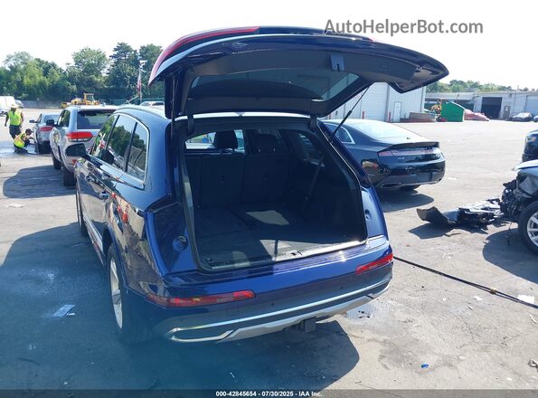 WA1LCBF7XRD005632 2024 AUDI Q7 Blue Tył lewy
