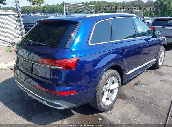 WA1LCBF7XRD005632 2024 AUDI Q7 Blue Tył prawy