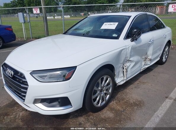 WAUABAF48MA050415 2021 AUDI OTHER White Առջևի ձախ երեք քառորդ տեսարան